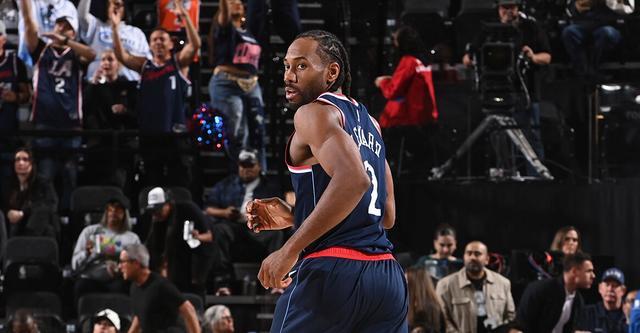 kaiyun 官网-队史第三人！伦纳德单赛季5次40+&amp;amp;快船生涯10次40+